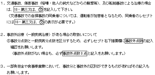 特記記載方法